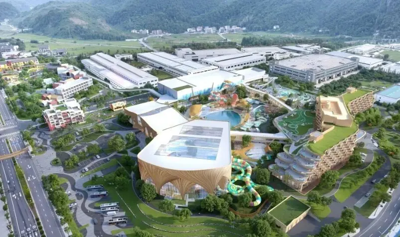 టోంగ్లు కైయువాన్ సెన్బో టూరిజం రిసార్ట్ వాటర్ పార్క్